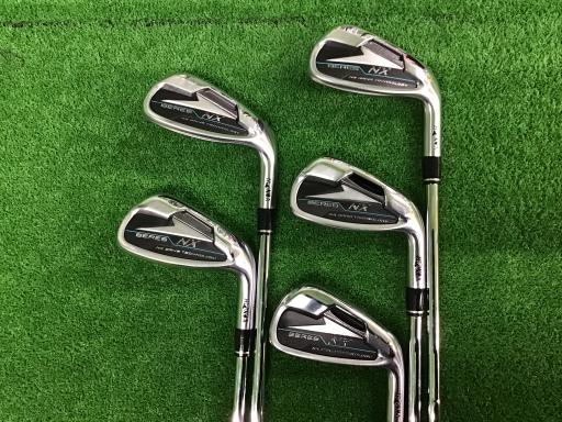 【中古】 本間ゴルフ BERES NX 5S アイアンセット IR NS PRO 850GH neo (フレックスS) メンズ 男性用 右利き 右用 Cランク ゴルフクラブ