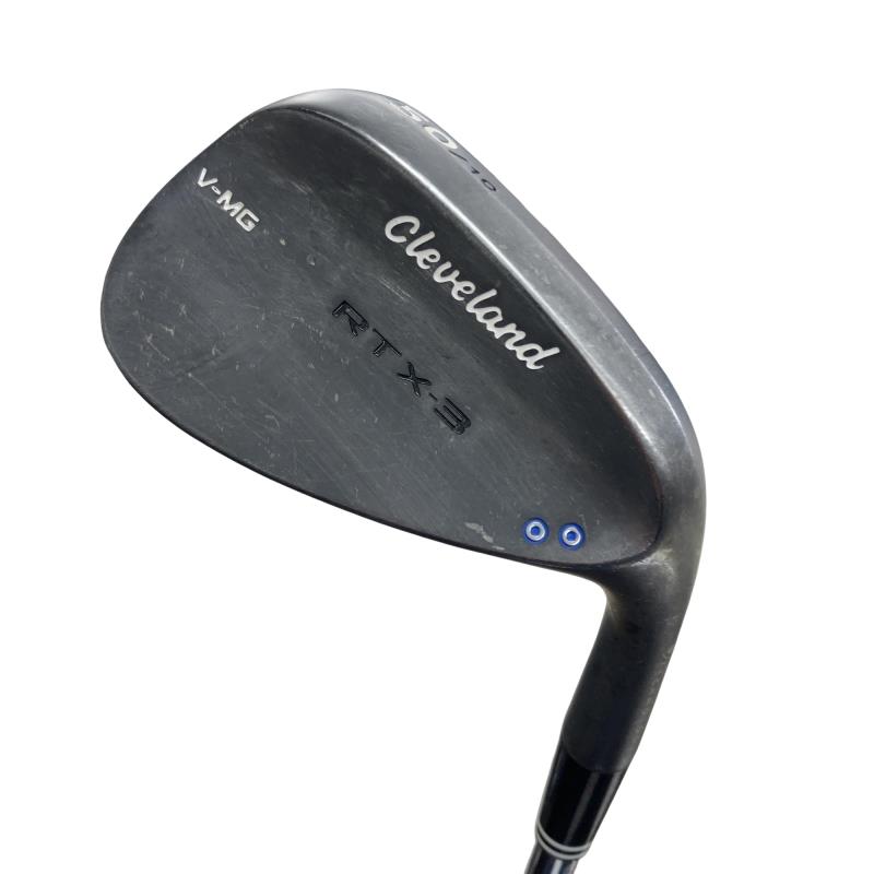 【中古】 クリーブランド Cleveland RTX-3 ブラックサテン 50°/10° ウェッジ WG Dynamic Gold (フレックスS) メンズ 男性用 右利き 右用 Cランク ゴルフクラブ