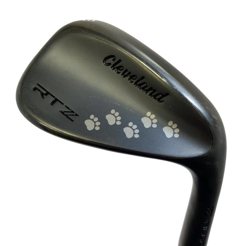 【中古】 クリーブランド Cleveland RTZ ブラックサテン 48°/10° MID ウェッジ WG 純正特注シャフト (フレックスS) メンズ 男性用 右利き 右用 Cランク ゴルフクラブ