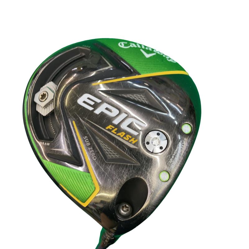 【中古】 キャロウェイ EPIC FLASH SUBZERO  9° １番ウッド DR Tour AD VR-6 (フレックスS) メンズ 成人男性用 右利き 右用 C位置づける ゴルフ野球クラブ