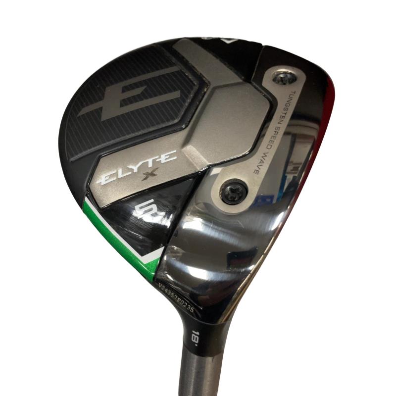 【中古】 キャロウェイ ELYTE X 5W フェアウェイウッド FW VENTUS GREEN 50 for CW(ELYTE FW) (フレックスS) メンズ 成人男性用 右利き 右用 B序列付ける ゴルフ野球クラブ
