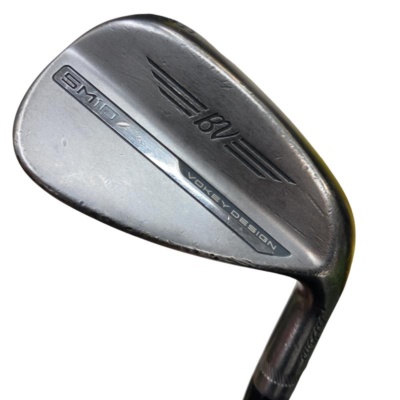 【中古】 タイトリスト VOKEY SPIN MILLED SM10 ツアークロム 48°/10°F ウェッジ WG NS PRO 950GH neo (フレックスS) メンズ 男性用 右利き 右用 Cランク ゴルフクラブ