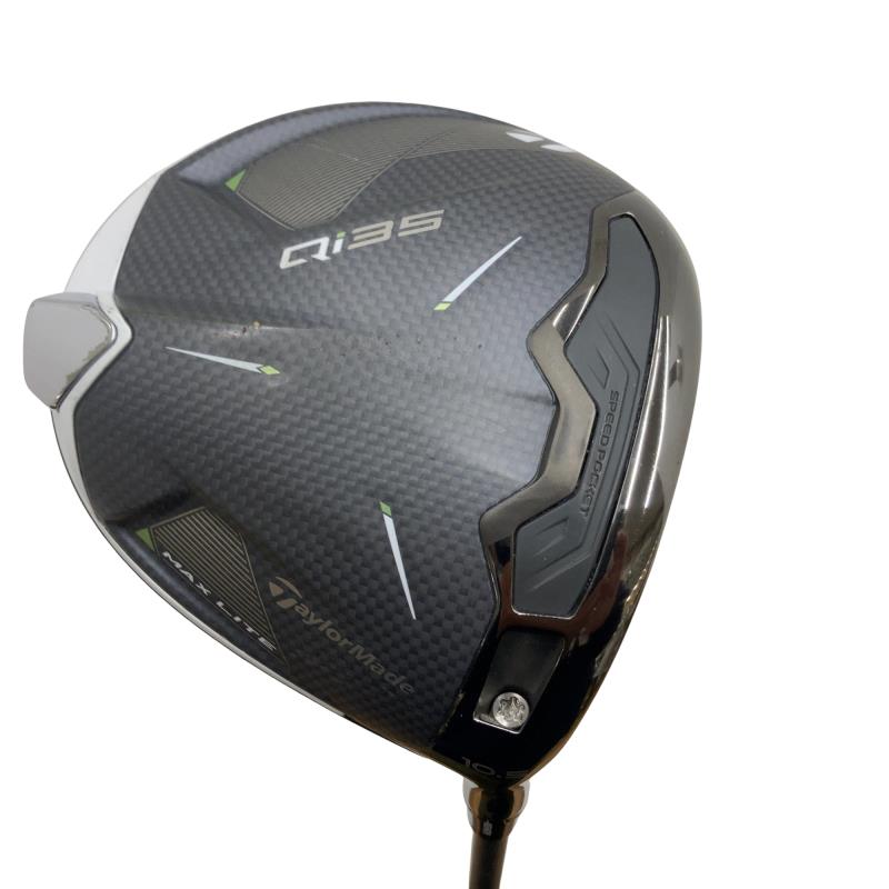 【中古】 テーラーメイド Qi35 MAX LITE 10.5° ドライバー DR AIR SPEEDER TM(Qi35 DR) (フレックスR) メンズ 男性用 右利き 右用 Bランク ゴルフクラブ