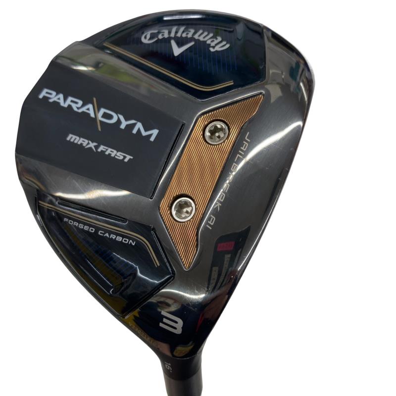 【中古】 キャロウェイ PARADYM MAX FAST 3W フェアウェイウッド FW 純正特注シャフト (フレックスその他) メンズ 男性用 右利き 右用 Cランク ゴルフクラブ