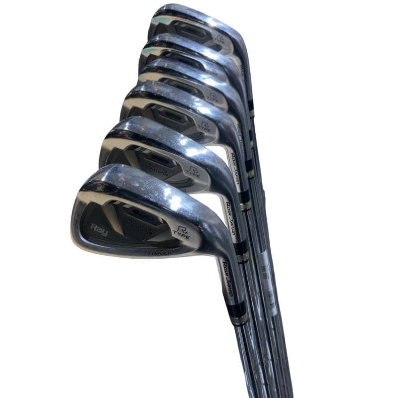 【中古】 RomaRo RomaRo Ray TYPE R PLUS 6S アイアンセット IR リシャフト (フレックスその他) メンズ 男性用 右利き 右用 Cランク ゴルフクラブ
