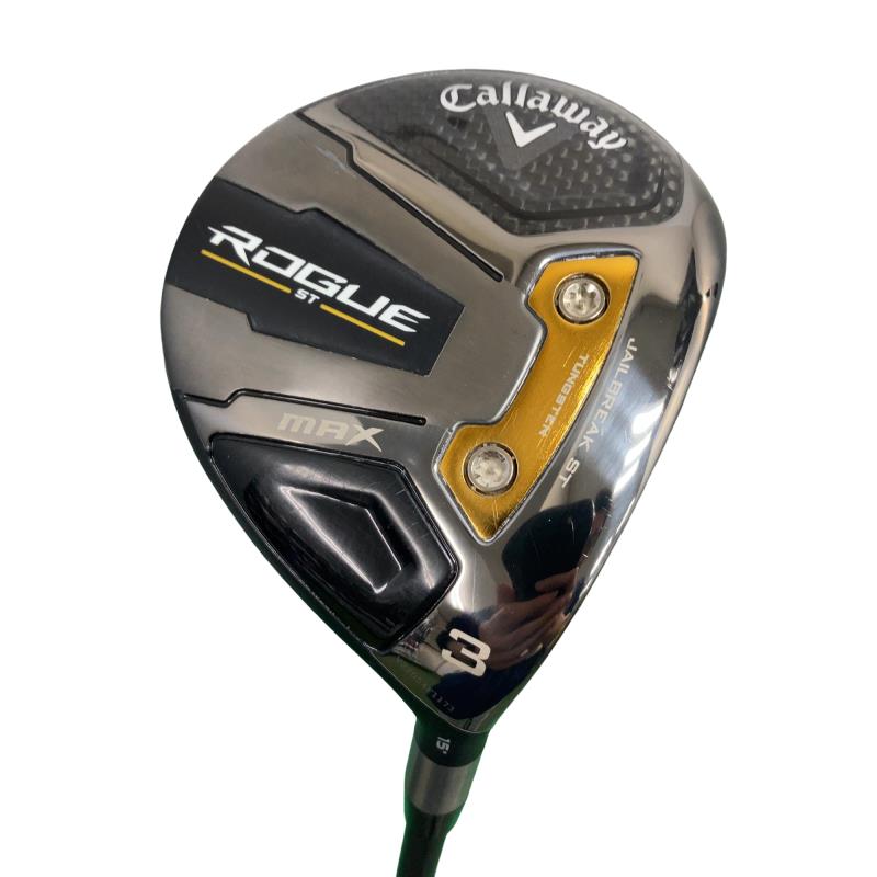 【中古】 キャロウェイ ROGUE ST MAX  3W フェアウェイウッド FW VENTUS 5 for CW(ROGUE ST FW) (フレックスS) メンズ 成人男性用 右利き 右用 C序列付ける ゴルフ野球クラブ