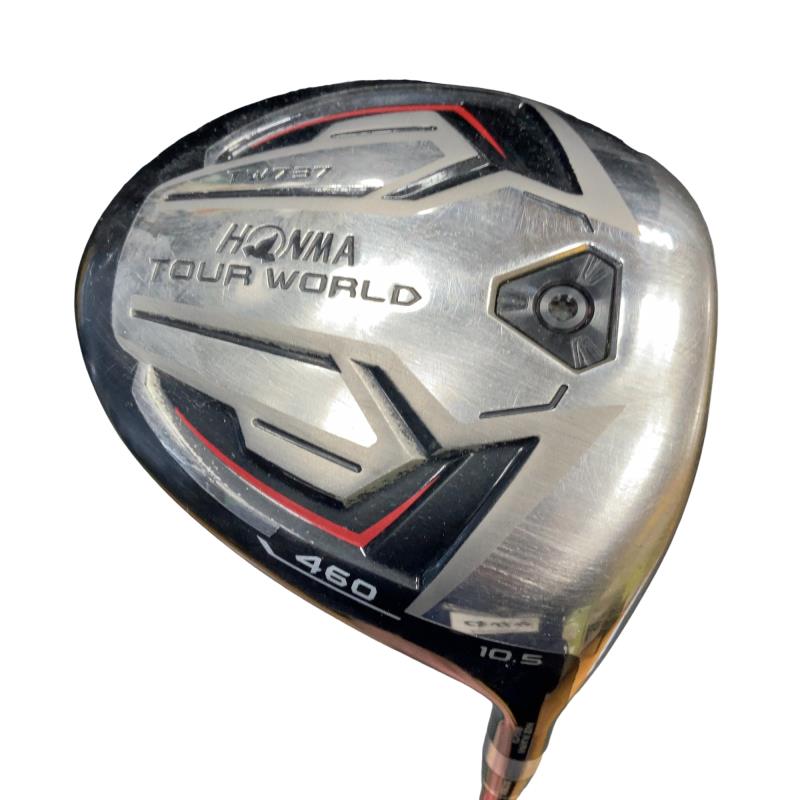 【中古】 本間ゴルフ TOUR WORLD TW737 460 10.5° １番ウッド DR VIZARD EX-C55 (フレックスS) メンズ 成人男性用 右利き 右用 C序列付ける ゴルフ野球クラブ