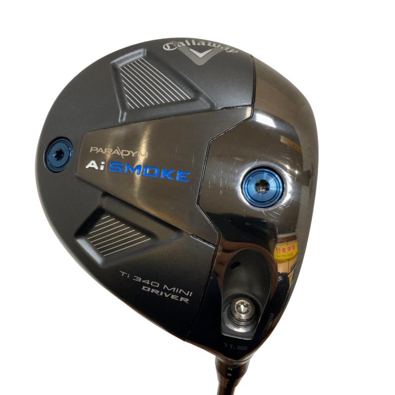 【中古】 キャロウェイ PARADYM Ai SMOKE Ti 340 MINI 11.5° ドライバー DR TENSEI 60 for CW(Ai SMOKE DR) (フレックスS) メンズ 男性用 右利き 右用 Cランク ゴルフクラブ