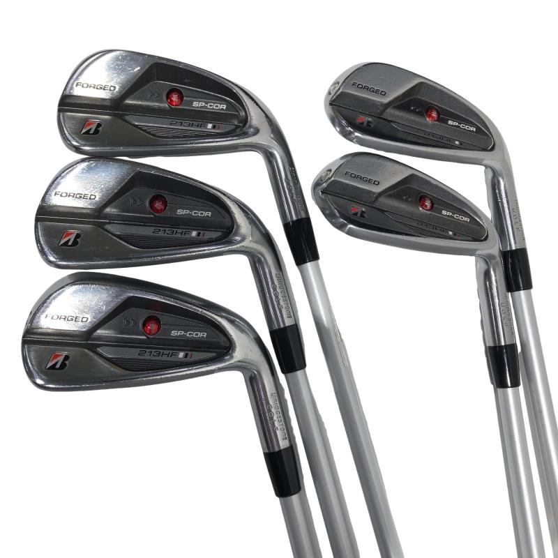 【中古】 ブリヂストン BRIDGESTONE 213HF 5S アイアン仕掛ける IR Air Speeder BS for Iron (フレックス余分の物) メンズ 成人男性用 右利き 右用 C価値づける ゴルフ野球クラブ
