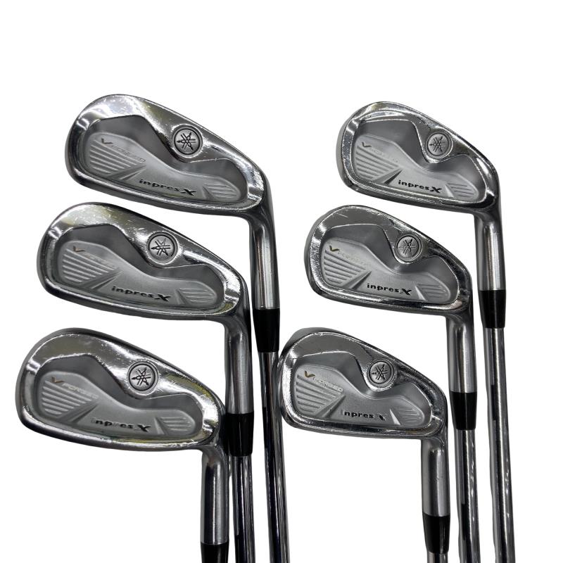 【中古】 ヤマハ inpres X V FORGED(2011) 6S アイアン書き割り IR NS PRO 950GH (フレックスS) メンズ 成人男性用 右利き 右用 C序列付ける ゴルフ野球クラブ