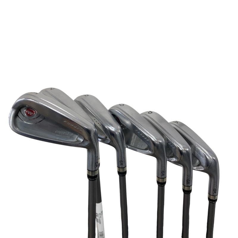 【中古】 プロギア egg PF(2017) 6S アイアンセット IR eggオリジナルカーボン (フレックスS) メンズ 男性用 右利き 右用 Cランク ゴルフクラブ