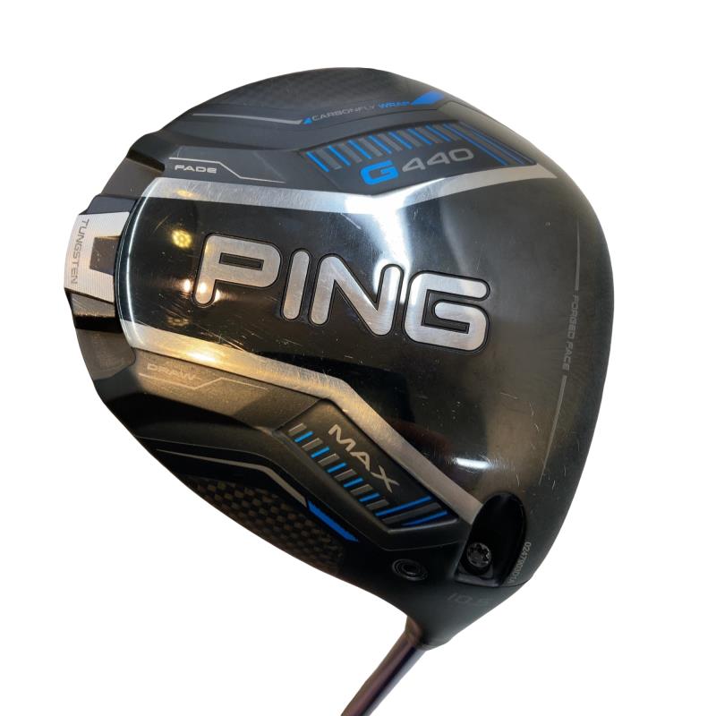 【中古】 ピン G440 MAX 10.5° １番ウッド DR リシャフト (フレックス余分の物) メンズ 成人男性用 右利き 右用 C序列付ける ゴルフ野球クラブ