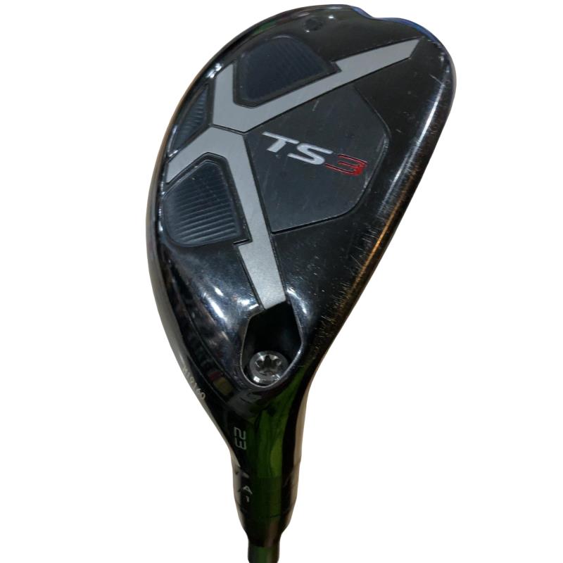 【中古】 タイトリスト TS3 23° ユーティリティ UT リシャフト (フレックスその他) メンズ 男性用 右利き 右用 Cランク ゴルフクラブ