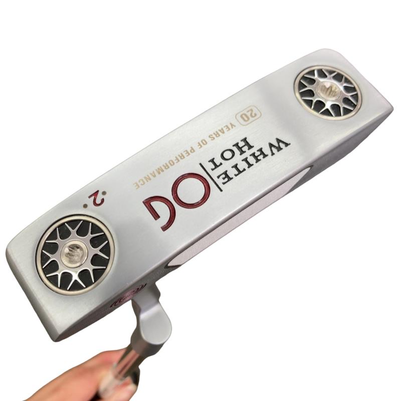 【中古】 オデッセイ WHITE HOT OG #2 DOT 33in パター PT スチール写真 (フレックス余分の物) メンズ 成人男性用 右利き 右用 C序列付ける ゴルフ野球クラブ