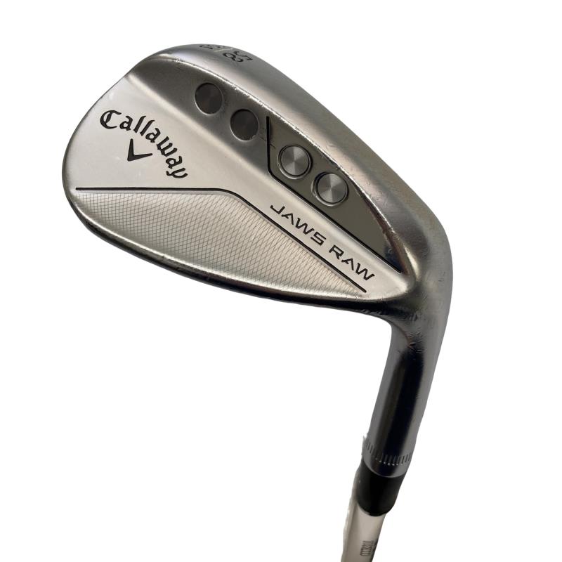 【中古】 キャロウェイ JAWS RAW クロムメッキ 58°/10°S ウェッジ WG NS PRO 950GH neo (フレックスS) メンズ 男性用 右利き 右用 Cランク ゴルフクラブ
