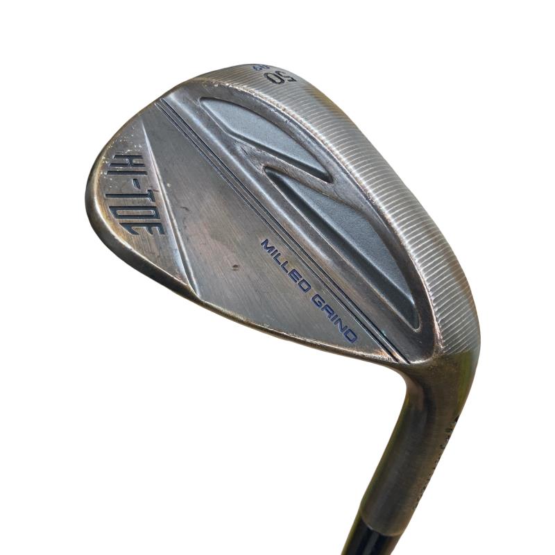 【中古】 テーラーメイド Taylor Made MILLED GRIND HI-TOE(2022) 50°/09° ウェッジ WG Dynamic Gold (フレックスS) メンズ 男性用 右利き 右用 Cランク ゴルフクラブ