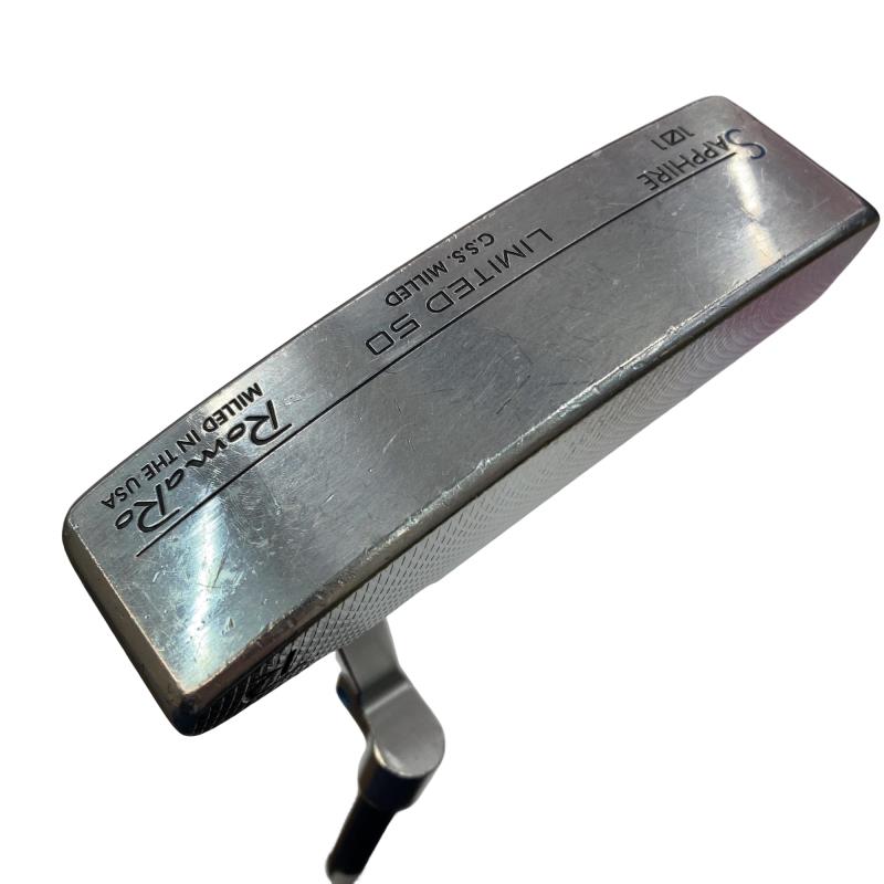 【中古】 RomaRo RomaRo SAPPHIRE 101 34インチ パター PT スチール (フレックスその他) メンズ 男性用 右利き 右用 Cランク ゴルフクラブ｜ゴルフパートナー 中古クラブ店