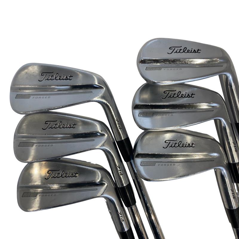 【中古】 タイトリスト Titleist MB 714 6S アイアンセット IR Dynamic Gold (フレックスS) メンズ 男性用 右利き 右用 Cランク ゴルフクラブ