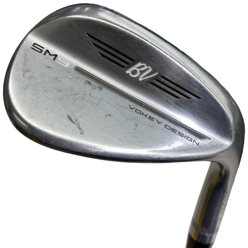 【中古】 タイトリスト VOKEY SPIN MILLED SM9 ツアークロム 56°/10°S ウェッジ WG BV 105 (フレックスその他) メンズ 男性用 右利き 右用 Cランク ゴルフクラブ