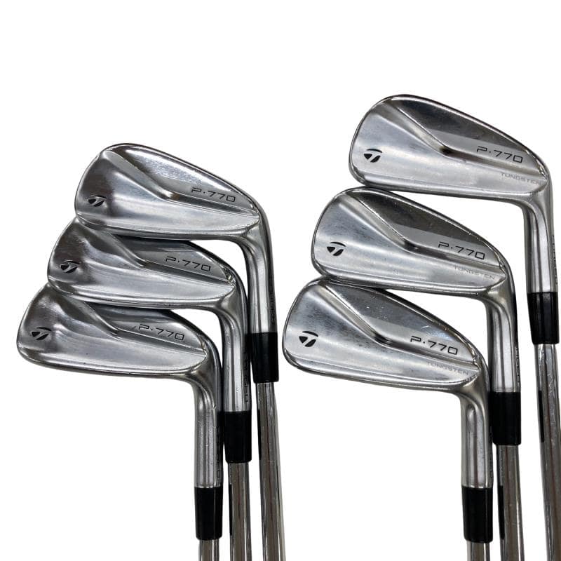 【中古】 仕立て屋お手伝いさん Taylor Made P・770(2020) 6S アイアン仕掛ける IR 完全無欠特注立て坑 (フレックスS) メンズ 成人男性用 右利き 右用 D価値づける ゴルフ野球クラブ