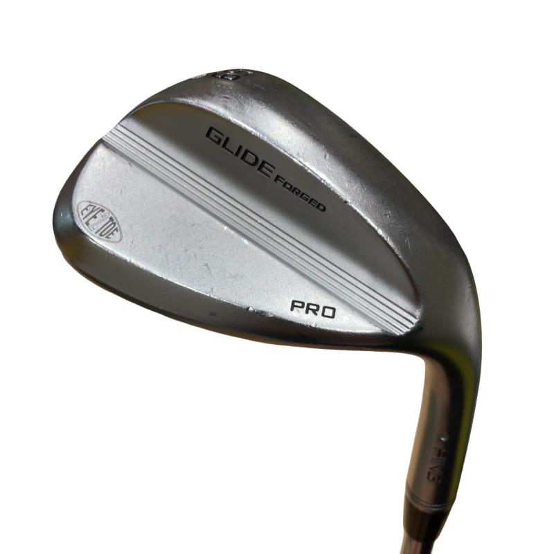 【中古】 ピン PING GLIDE FORGED PRO 59°/08° S ウェッジ WG 純然たる特注矢がら (フレックスX) メンズ 成人男性用 右利き 右用 D位置づける ゴルフ野球クラブ