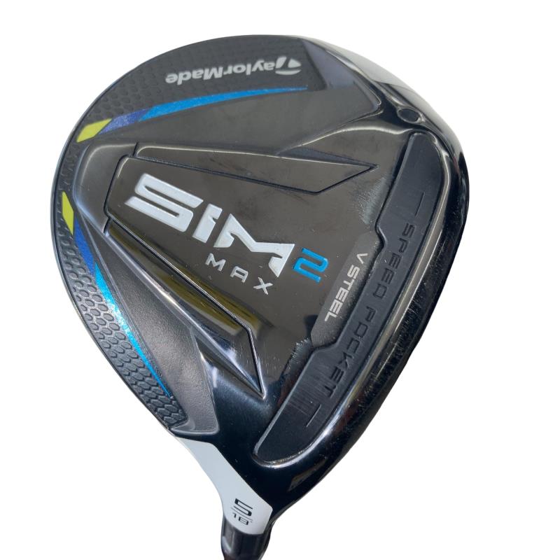 【中古】 テーラーメイド SIM2 MAX 5W フェアウェイウッド FW Diamana TB 60 (フレックスS) メンズ 男性用 右利き 右用 Cランク ゴルフクラブ