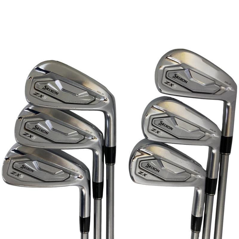 【中古】 ダンロップ SRIXON ZX5 Mk II 6S アイアンセット IR Diamana ZX-II 60 for Iron (フレックスS) メンズ 男性用 右利き 右用 Cランク ゴルフクラブ