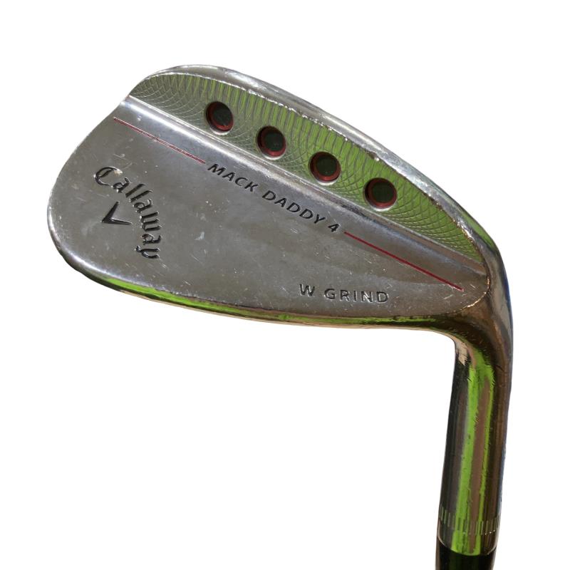 【中古】 キャロウェイ MACK DADDY 4 Crメッキ 52°/12°W ウェッジ WG NS PRO 950GH (フレックスS) メンズ 成人男性用 右利き 右用 A序列付ける ゴルフ野球クラブ