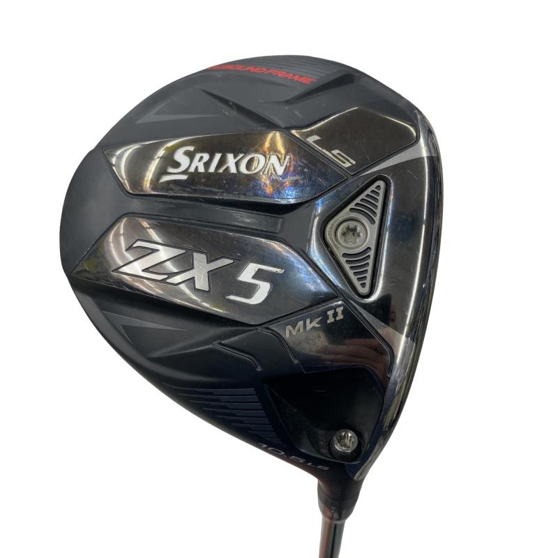 【中古】 ダンロップ SRIXON ZX5 Mk II LS 10.5° ドライバー DR 純正特注シャフト (フレックスS) メンズ 男性用 右利き 右用 Cランク ゴルフクラブ