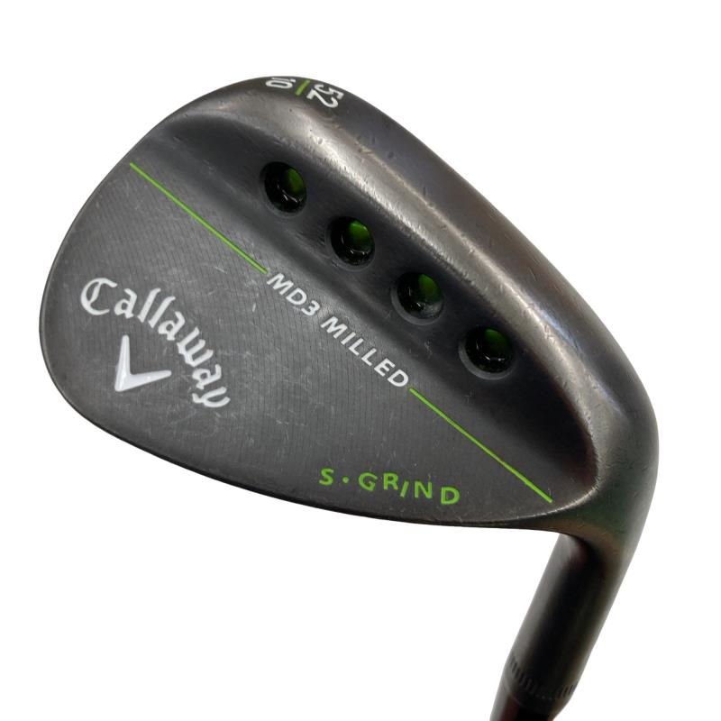 【中古】 キャロウェイ MD 3 引っ敷き黒いこと 52°/10°S ウェッジ WG Dynamic Gold (フレックスS) メンズ 成人男性用 右利き 右用 C位置づける ゴルフ野球クラブ