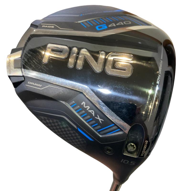 【中古】 ピン G440 MAX 10.5° １番ウッド DR SPEEDER NX GREY 40(DR) (フレックス余分の物) メンズ 成人男性用 右利き 右用 C序列付ける ゴルフ野球クラブ