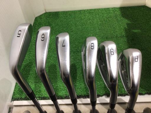 【中古】 ミズノ JPX 921 FORGED 6S アイアンセット IR 純正特注シャフト (フレックスX) メンズ 男性用 右利き 右用 Cランク ゴルフクラブ