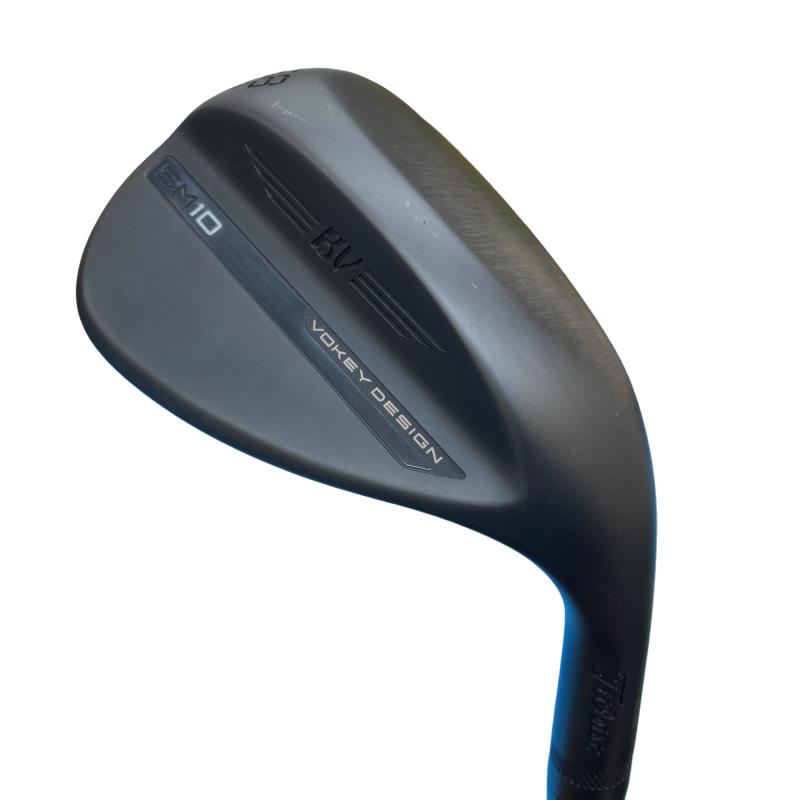 【中古】 タイトリスト VOKEY SPIN MILLED SM10 ジェットブラック 58°/12°D ウェッジ WG BV 105 (フレックスその他) メンズ 男性用 右利き 右用 Bランク ゴルフクラブ