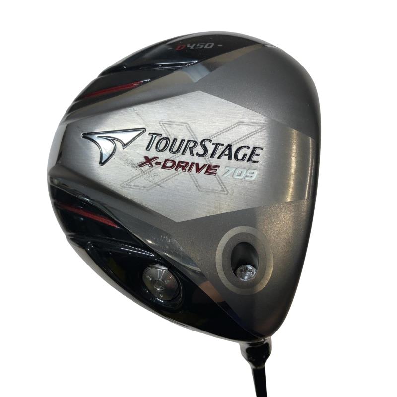 【中古】 ブリヂストン TOURSTAGE X-DRIVE 709 D450 9.5° ドライバー DR Tour AD B13-01w Type-60 (フレックスS) メンズ 男性用 右利き 右用 Cランク ゴルフクラブ