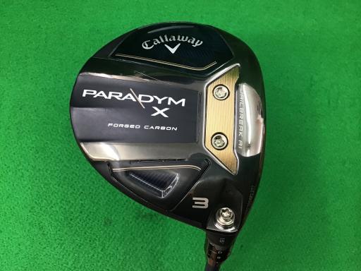 【中古】 キャロウェイ PARADYM X 3W フェアウェイウッド FW VENTUS TR 5 for CW(PARADYM FW) (フレックスS) メンズ 男性用 右利き 右用 Cランク ゴルフクラブ