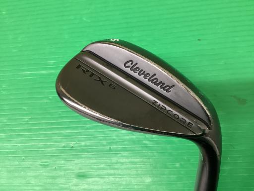 【中古】 クリーブランド Cleveland RTX-6 ZIPCORE ブラックサテン 58°/10° MID ウェッジ WG リシャフト (フレックスその他) メンズ 男性用 右利き 右用 Cランク ゴルフクラブ