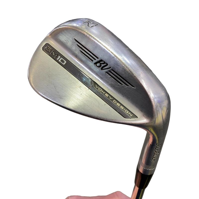 【中古】 タイトリスト VOKEY SPIN MILLED SM10 ツアークロム 52°/12°F ウェッジ WG BV 105 (フレックスその他) メンズ 男性用 右利き 右用 Cランク ゴルフクラブ