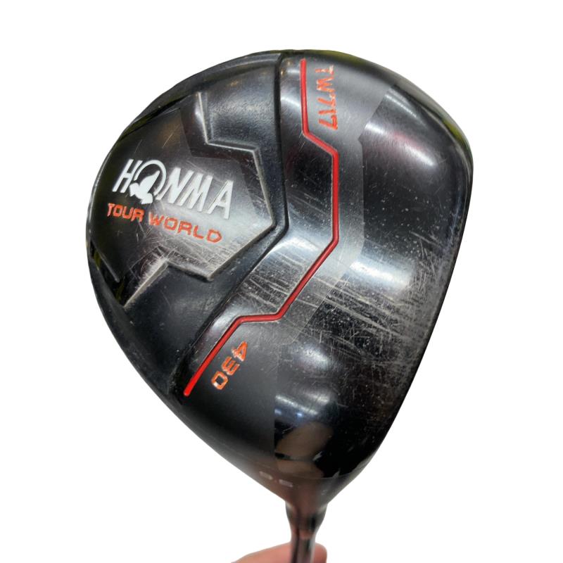【中古】 本間ゴルフ TOUR WORLD TW717 430  9.5° １番ウッド DR VIZARD TC65 (フレックスS) メンズ 成人男性用 右利き 右用 C序列付ける ゴルフ野球クラブ