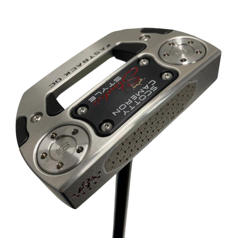 【中古】 タイトリスト SCOTTY CAMERON STUDIO STYLE FASTBACK OC(2025) 34in パター PT スチール写真 (フレックス余分の物) メンズ 成人男性用 右利き 右用 B位置づける ゴルフ野球クラブ