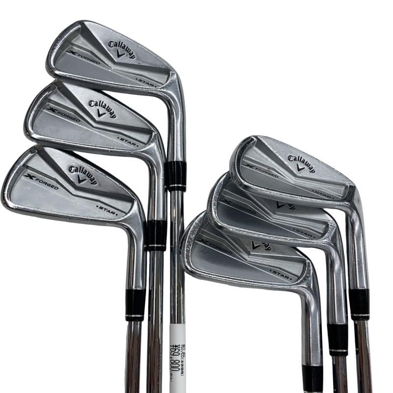 【中古】 キャロウェイ X FORGED STAR(2024) 6S アイアン仕掛ける IR NS PRO 950GH neo (フレックスS) メンズ 成人男性用 右利き 右用 C価値づける ゴルフ野球クラブ