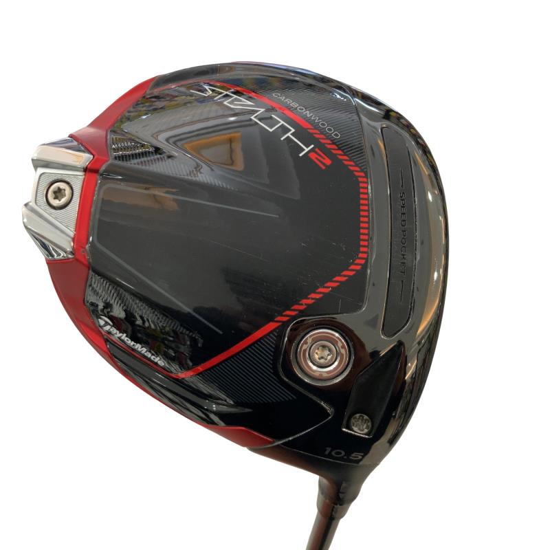 【中古】 テーラーメイド STEALTH2 10.5° ドライバー DR 純正特注シャフト (フレックスS) メンズ 男性用 右利き 右用 Cランク ゴルフクラブ