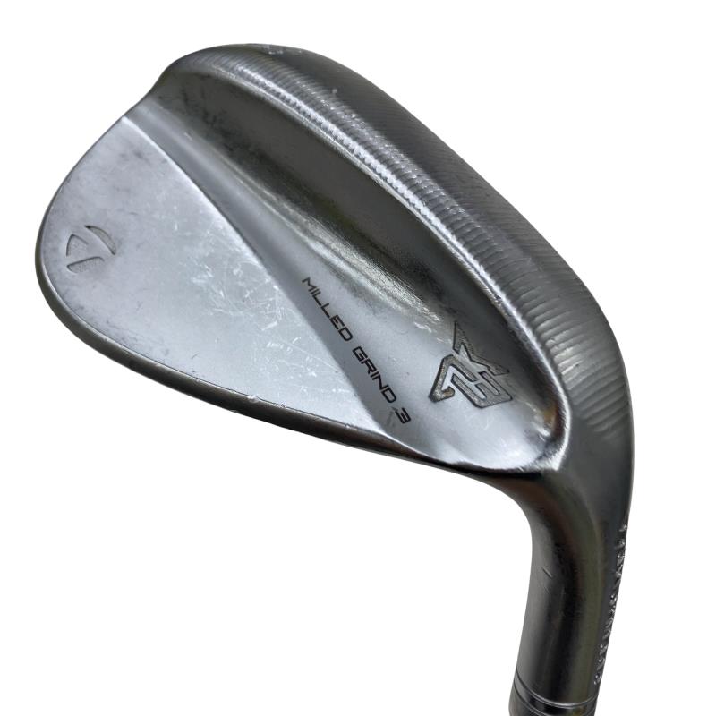 【中古】 テーラーメイド Taylor Made MILLED GRIND 3 52°/09° ウェッジ WG 純正特注シャフト (フレックスS) メンズ 男性用 右利き 右用 Cランク ゴルフクラブ