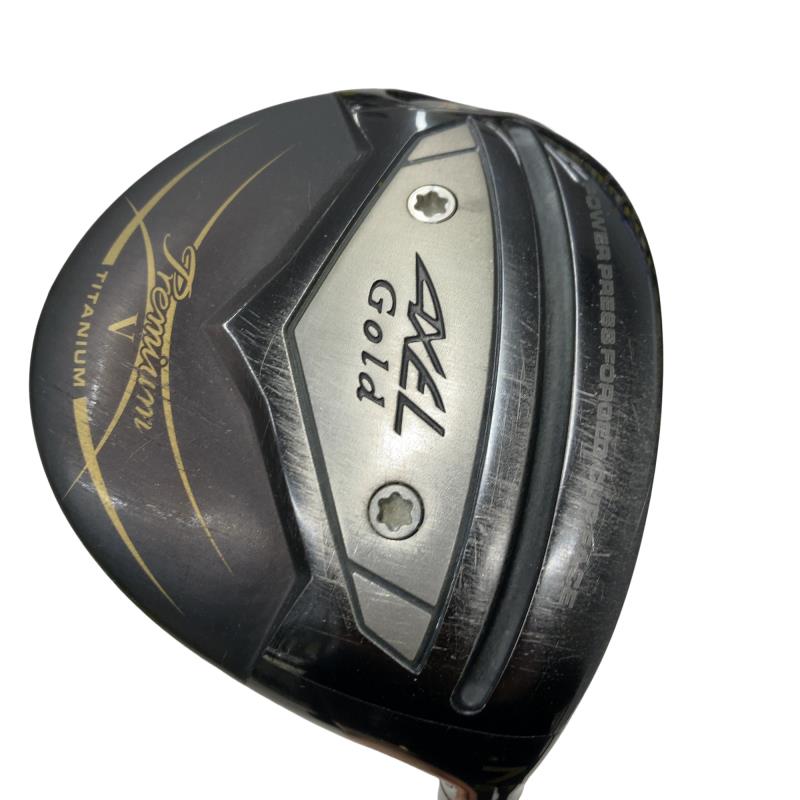 【中古】 つるや AXEL Gold Premium V 7W フェアウェイウッド FW AXEL Gold Premium V(公明正大通い路) (フレックスR) メンズ 成人男性用 右利き 右用 C価値づける ゴルフ野球クラブ