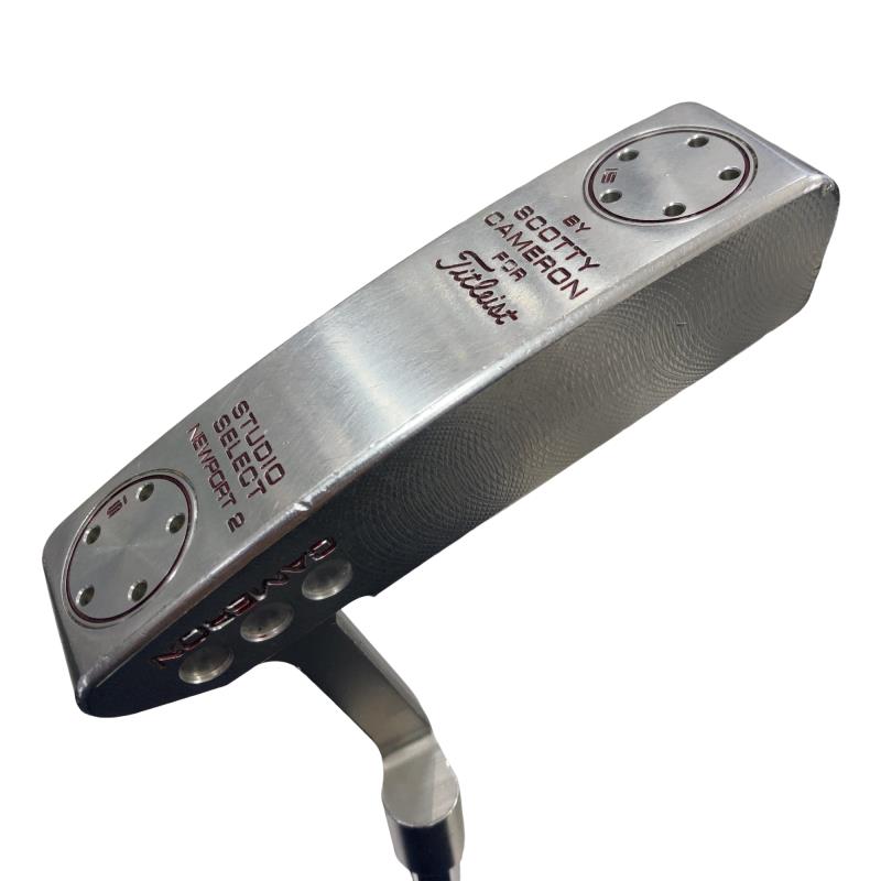 【中古】 タイトリスト SCOTTY CAMERON STUDIO SELECT NEWPORT 2 34インチ(15g) パター PT スチール (フレックスその他) メンズ 男性用 右利き 右用 Cランク ゴルフクラブ|ゴルフパートナー 中古クラブ店