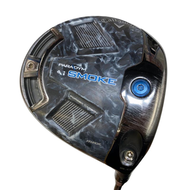 【中古】 キャロウェイ PARADYM Ai SMOKE MAX 9° ドライバー DR TENSEI 50 for CW(Ai SMOKE DR) (フレックスS) メンズ 男性用 右利き 右用 Cランク ゴルフクラブ