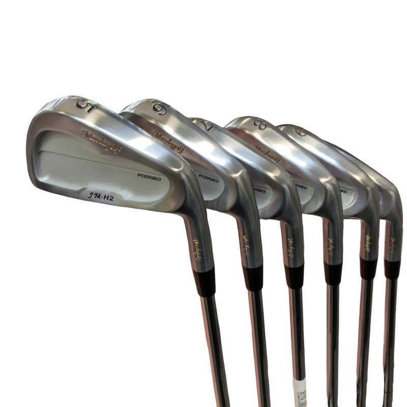 【中古】 MASDA MASDA JM-H2 ニッケルクロムメッキ 6S アイアンセット IR 純正特注シャフト (フレックスS) メンズ 男性用 右利き 右用 Cランク ゴルフクラブ|ゴルフパートナー 中古クラブ店