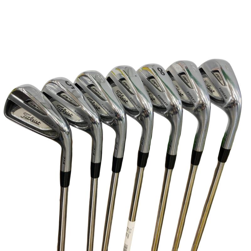【中古】 タイトリスト Titleist AP2 714 8S アイアンセット IR 純正特注シャフト (フレックスS) メンズ 男性用 右利き 右用 Cランク ゴルフクラブ|ゴルフパートナー 中古クラブ店