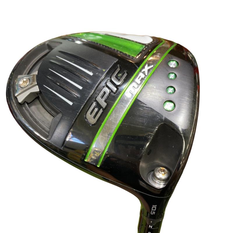 【中古】 キャロウェイ EPIC MAX 10.5° １番ウッド DR Diamana 40 for CW(2021 EPIC DR) (フレックスSR) メンズ 成人男性用 右利き 右用 C序列付ける ゴルフ野球クラブ