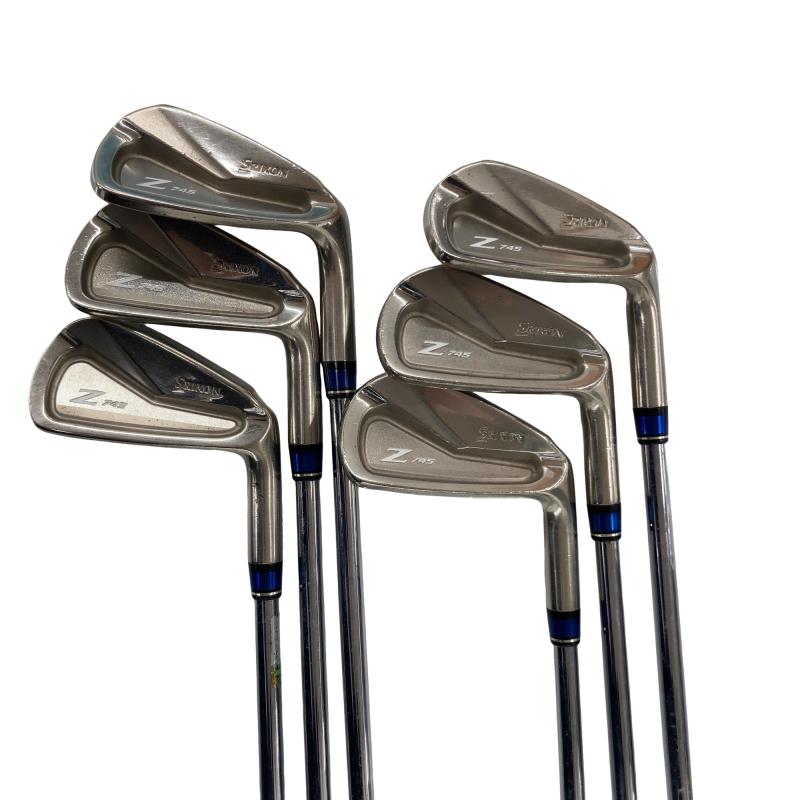 【中古】 ダンロップ SRIXON Z745  6S アイアン仕掛ける IR Dynamic Gold TOUR ISSUE Design Tuning(青) (フレックスS) メンズ 成人男性用 右利き 右用 C序列付ける ゴルフ野球クラブ