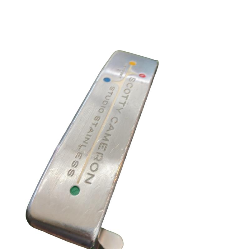 【中古】 タイトリスト SCOTTY CAMERON STUDIO STAINLESS NEWPORT 2 35in パター PT スチール写真 (フレックス余分の物) メンズ 成人男性用 右利き 右用 C位置づける ゴルフ野球クラブ
